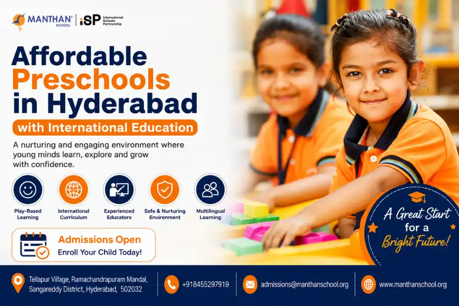 Affordable Preschools in Hyderabad with International Education
